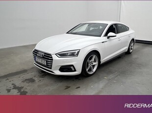 Audi A5Sportback Q Proline Cockpit Navi Drag Sensorer 2018, Sportkupé