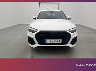 Audi Q5 45 TFSI Q S-Line Pano Cockpit Luft Matrix Värm Drag