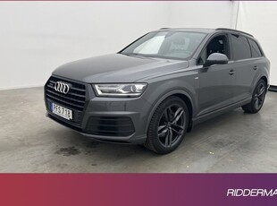 Audi Q7V6 Q S-Line 7-sits Pano BOSE Luft Cockpit Drag 2017, SUV