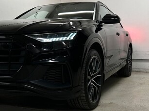 Audi Q8 50 TDI 286hk Q/MOMS/RS/Massage /B&O 3D /Pano 1 Ägare