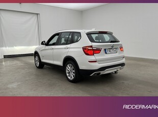 BMW X3 xDrive20d 190hk Dragkrok Nyservad 0.49l/mil