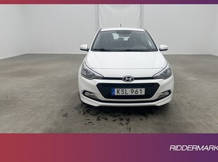 Hyundai i20 1.4 Automatisk 101hk Premium Rattvärme Välservad