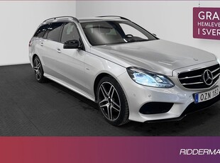 Mercedes E220Benz E 220 T AMG Halvskinn Välservad 0.5L Mil 2016, Kombi