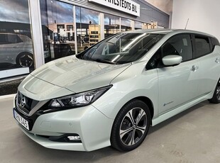 Nissan LeafTEKNA 40kwh NAV KAMERA V-HJUL 2018, Halvkombi