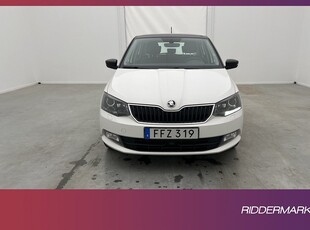 Skoda Fabia 1.2 TSI 90hk Keyless CarPlay Sensorer Välservad