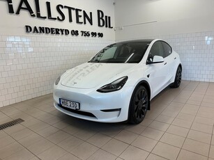 Tesla Model Y Performance 145Mil Drag Panorama 1Äg Svensksåld