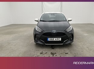 Toyota Yaris Hybrid 116hk Style JBL Kamera Halvskinn Välserv