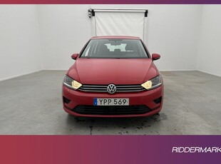 Volkswagen Golf Sportsvan TSI 110hk Värmare CarPlay Välserv