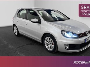 Volkswagen GolfGTI Värmare Adaptiv-Fjädring Välservad 2010, Halvkombi