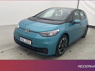 Volkswagen ID.3Pro Performance Life Värmare Navi Dragkrok 2021, Halvkombi