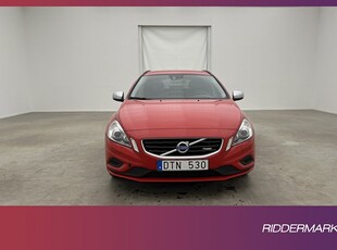 Volvo V60 T3 150hk R-Design Kamera Skinn Drag Välservad