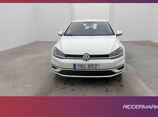 Volkswagen Golf TDI 115hk Värmare CarPlay Sensorer Välserv