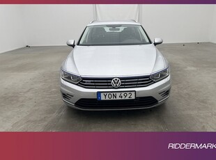 Volkswagen Passat GTE 218hk Värmare Kamera Sensorer Drag