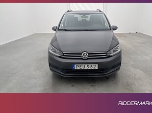 Volkswagen Touran 1.4 TSI 150hk 7-Sits Kamera CarPlay Drag