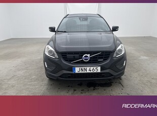 Volvo XC60 D5 AWD R-Design VOC Värmare Pano H/K Kamera Drag