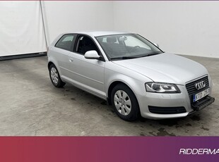 Audi A31.6 TDI Attraction Farthållare Xenon 0,33l Mil 2010, Halvkombi