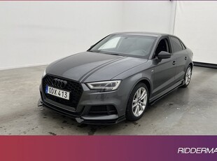 Audi A3Sedan TDI S-Line Cockpit Navi Adaptiv-fart 2017, Halvkombi