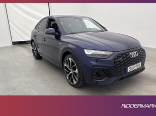 Audi Q5 Sportback 55 TFSI e Q S-Line Cockpit Luftfjädr Drag