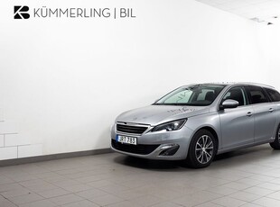 Peugeot 308SW 1.2 e-THP Allure Pano Navi Keyless PDC Euro 6 2015, Halvkombi