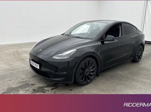 Tesla Model Y Performance Uppgraderad AP Pano Sv.Såld 2022, SUV