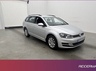 Volkswagen Golf1.6 TDI 4M Värm Sensorer CarPlay Drag 2016, Kombi