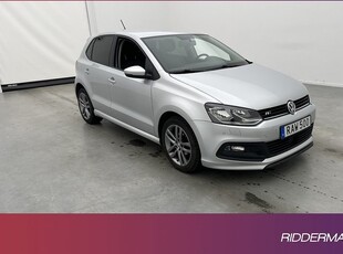 Volkswagen Polo1.2 TSI R-Line Sensorer Farthållare 2017, Halvkombi