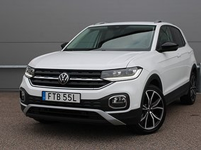 Volkswagen T-CROSS 1.0 TSI 110hk DSG Design LED PDC Moms/VAT