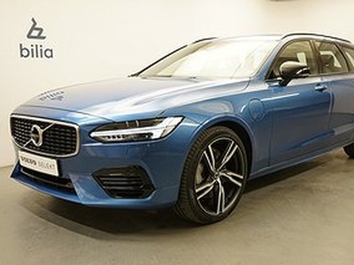 Volvo V90 T8 TE R-Design. Dragkrok. on Call. Navigation | Vinterhjulskampa