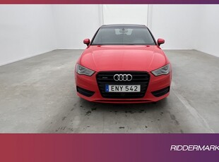 Audi A3 Sportback Q 184hk Ambition Pano Värmare Sensorer