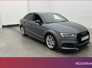 Audi A3Sedan TDI S-Line Cockpit Navi Adaptiv-fart 2017, Halvkombi