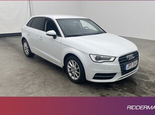 Audi A3Sportback TDI Quattro Attraction Sensorer 2015, Halvkombi