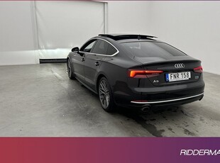 Audi A52.0 TFSI Quattro S-Line B&O Pano Skinn 2018, Sportkupé