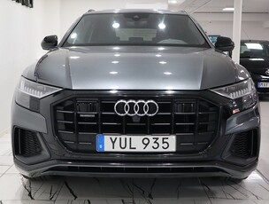 Audi Q8 50 TDI Quattro S-Line Panorama Värmare 360º Luftfjädring