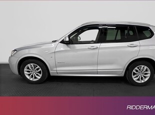 BMW X3xDrive20d M-Sport Skinn HiFi Drag 0.52l mil 2017, SUV