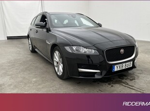 Jaguar XF20d Sportbrake R-Sport Navi Sensorer Elstol 2018, Kombi