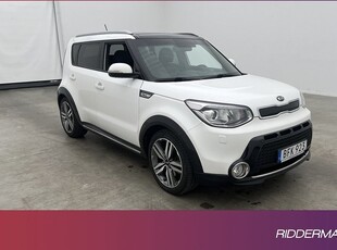 Kia Soul1.6 GDI Limited Pano Skinn Kamera Navi Drag 2015, Halvkombi