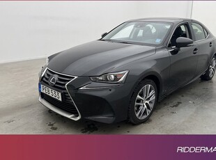 Lexus IS300h 2.5 Executive Kamera Rattvärme Adap-fart 2017, Sedan