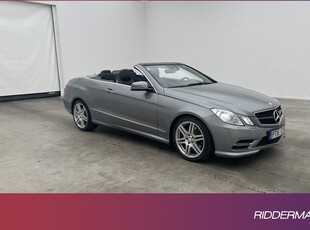 Mercedes E250Benz E 250 Cab AMG Navi Sensorer Skinn Elstolar 2013, Cab