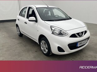 Nissan Micra5-Dörrar 1.2 M-Värmare Låg-skatt 0,50l Mil 2016, Halvkombi