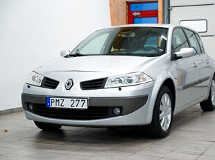 Renault Mégane 5-dörrar 1.6 Nybesiktigad Nyservad