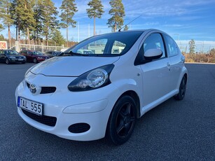 Toyota Aygo 5-dörrar 1.0 VVT-i Euro 5 Motorvärmare kupeuttag