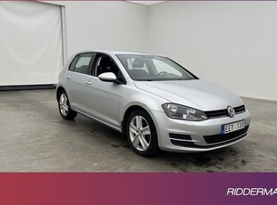 Volkswagen Golf1.6 TDI 4M Värmare Adaptiv Farthållare 2014, Halvkombi