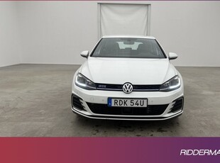 Volkswagen GolfGTE Cockpit Värm Kamera CarPlay Drag 2020, Halvkombi