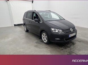 Volkswagen SharanTDI 4M 7-sits Premium Pano Värm El-dörrar 2016, Minibuss