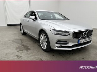 Volvo S90T5 Inscription VOC Värm Taklucka Kamera Navi Skinn 2018, Sedan