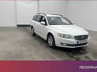 Volvo V70D4 Momentum VOC Värm Rattvärme Sensorer Navi Drag 2016, Kombi