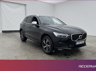 Volvo XC60D4 AWD R-Design VOC Värmare Sensorer Navi BLIS 2018, SUV