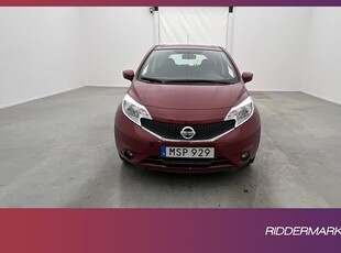 Nissan Note 1.2 80hk Farthållare Låg-skatt 0,47L/Mil