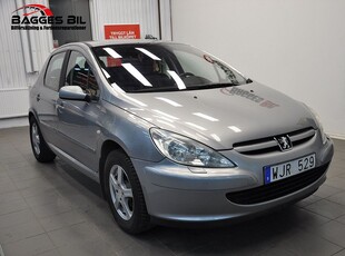 Peugeot 307 5-dörrar 2.0 automat / ny besiktad