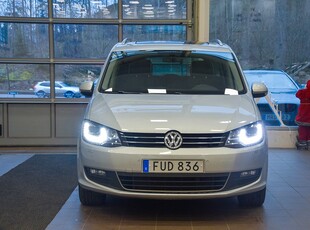 Volkswagen Sharan 2.0 TDI AUT 7-Sits Pano Dragkrok Värmare